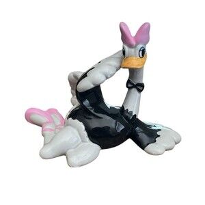 Vintage Disney Fantasia Ballerina Ostrich Madam Upanova Porcelain Figurine Japan